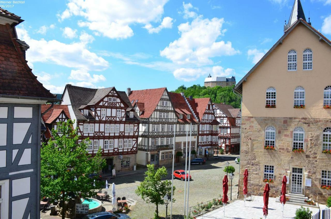 Ferienwohnung Historischer Marktplatz Spangenberg Zewnętrze zdjęcie